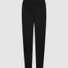 Drawstring Waist Knitted Carrot Fit Pants