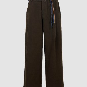 Wide-Leg Pants With Rope