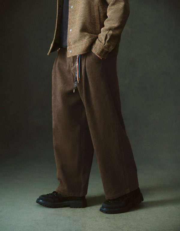 Wide-Leg Pants With Rope - Image 4