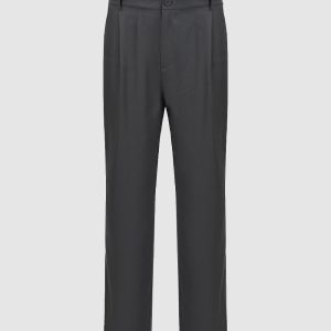 Tailored Straight Pants