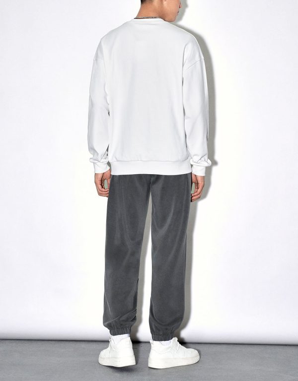 Drawstring Waist Knitted Jogger Pants - Image 6