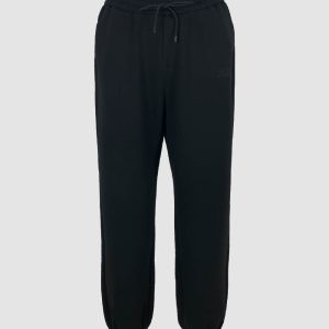 Drawstring Waist Knitted Jogger Pants