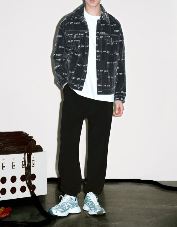 Drawstring Waist Knitted Jogger Pants - Image 7