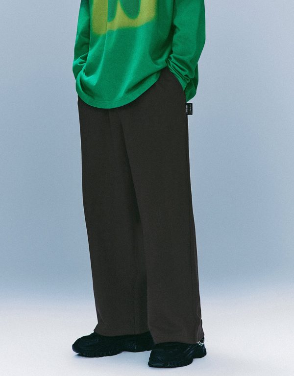 Elastic Waist Straight Pants - Image 4