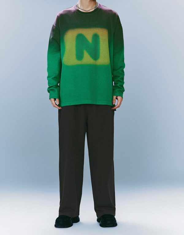 Elastic Waist Straight Pants - Image 6