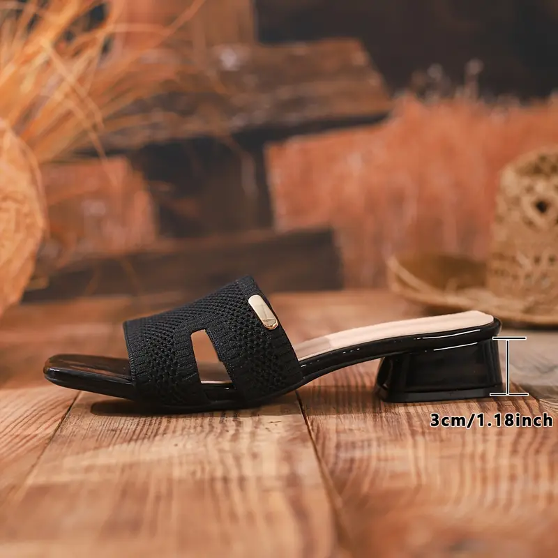 Square Toe Slip-On Sandals Lightweight Summer Casual Shoes - Image 3