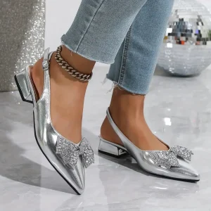 New Fashionable Elegant Pointed Toe Low Heel Pumps
